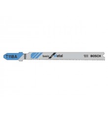 Пилка лобз. по металлу T118A (1 шт.) BOSCH