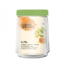 Банка для сыпучих продуктов Honey 0,75 л, фисташка, SUGAR&SPICE