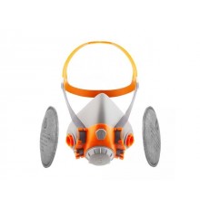 Полумаска 6500 с фильтрами P3R 2шт. Jeta Safety (комплект сварщика) (р-р L, подходит для методов сварки: MIG, TIG, MMA, Stick, PLASMA)