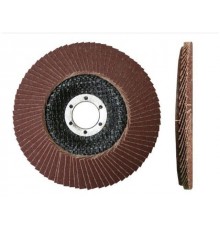 Круг лепестковый 150х22мм ZK80 плоск. КЛТ1 LUGAABRASIV