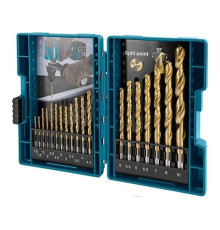 Набор сверл по металлу HSS-TiN Economy 1.5-10 мм (19 шт) MAKITA