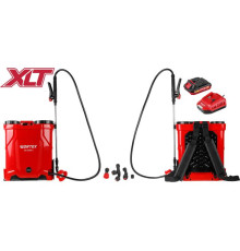 Аккум. опрыскиватель WORTEX KS 1220 Li в кор. ALL1 XLT SET 18В, 12 л, 2 Ач акб