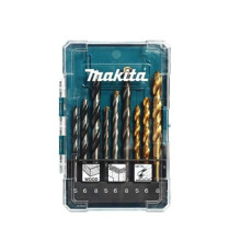 Набор сверл смеш. 9шт (дер., мет., бет.) MAKITA